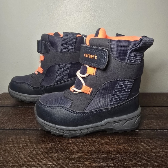 Carter's Other - TODDLER BOY'S CARTER'S NAVY SNOW BOOTS 8 SHOES